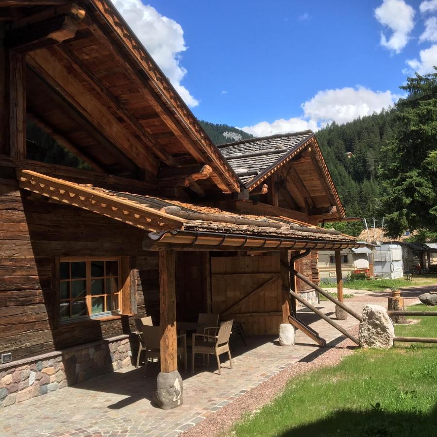 Camping Catinaccio Rosengarten Pozza di Fassa Kültér fotó